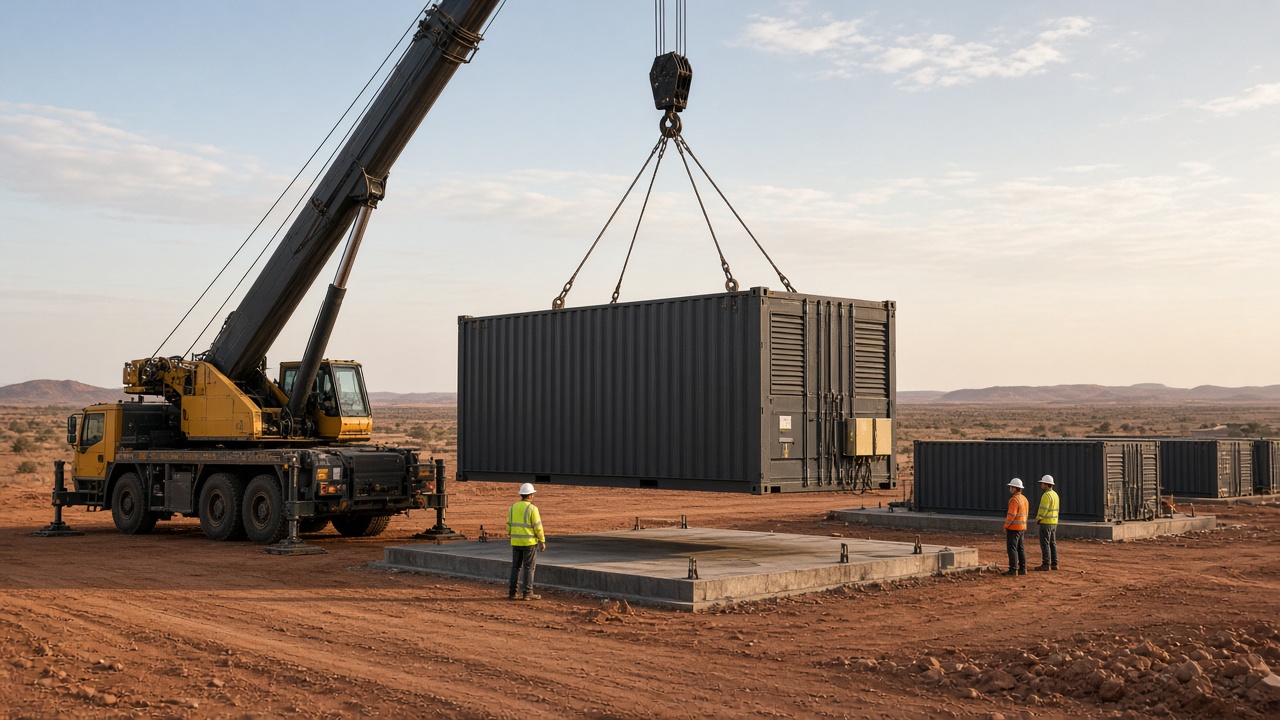 Battery modules during integration